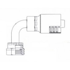 1/4 X 1/4 Female British Standard Pipe Parallel 90° 1/4 X 1/4 Female British Standard Pipe Parallel 90°